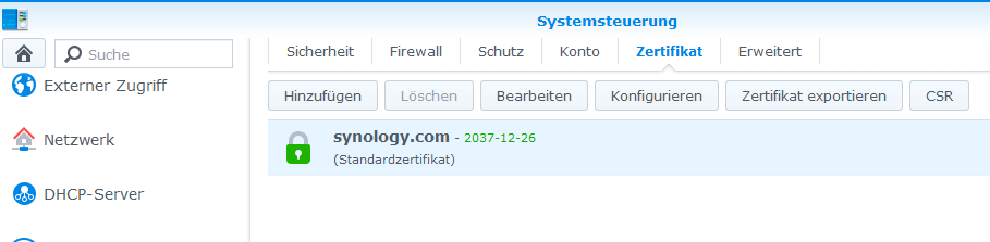 Syno Training Kapitel VPN