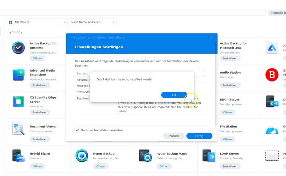 USB Treiber installieren
