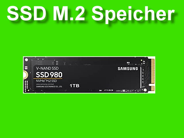 Empfehlung SSD-Speicher