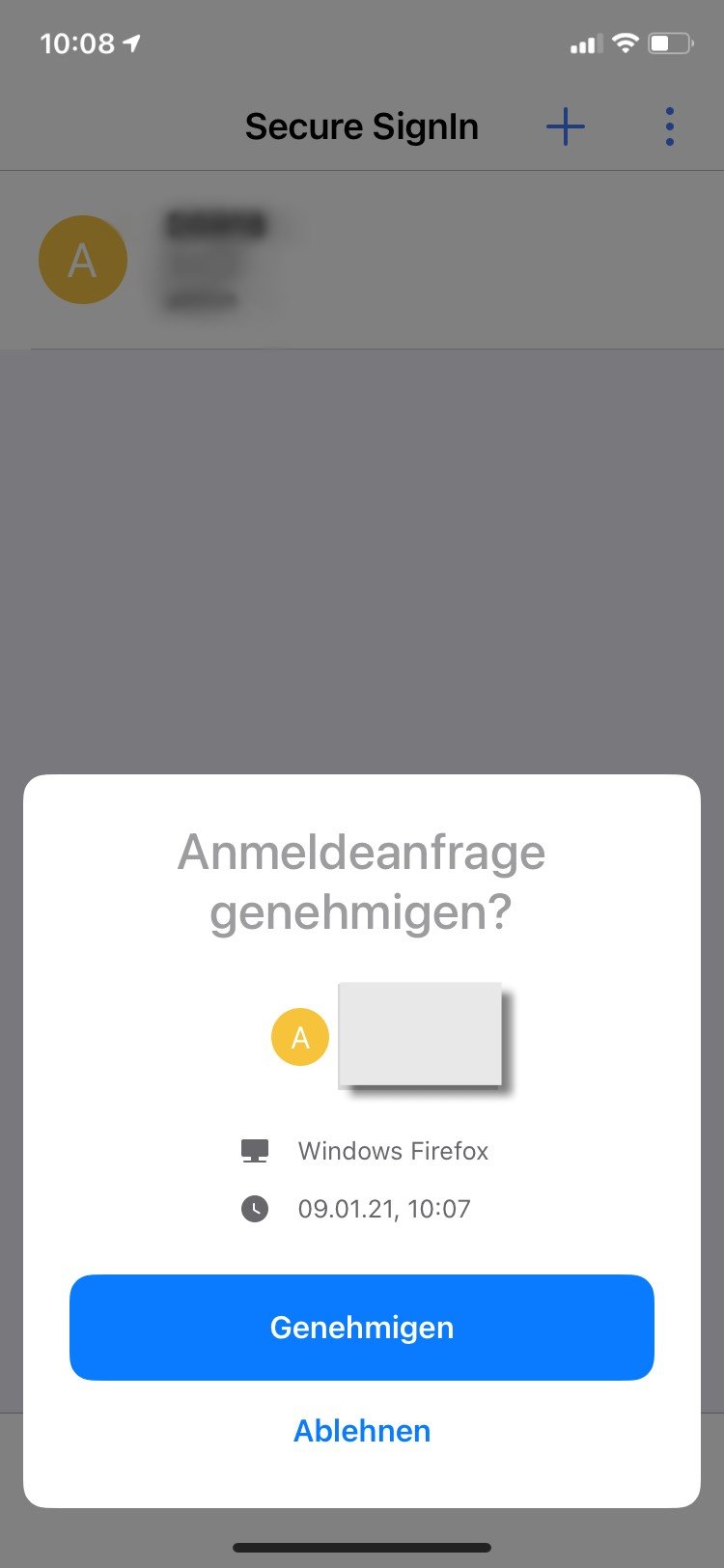 Synology Authenticator App