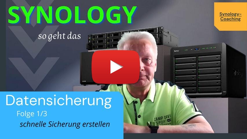 Video 1 Datensicherung ganz einfach
