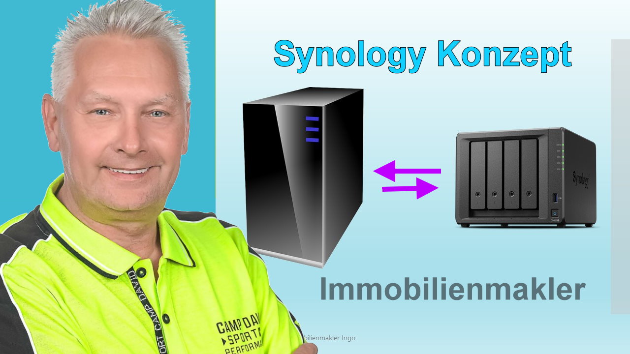 Synology Projekt Immobilienmakler Ingo