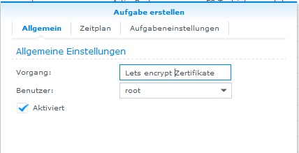 Zertifikate automatisch verlängern