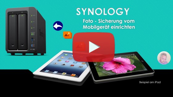 Video Fotosicherung mit Photo Station