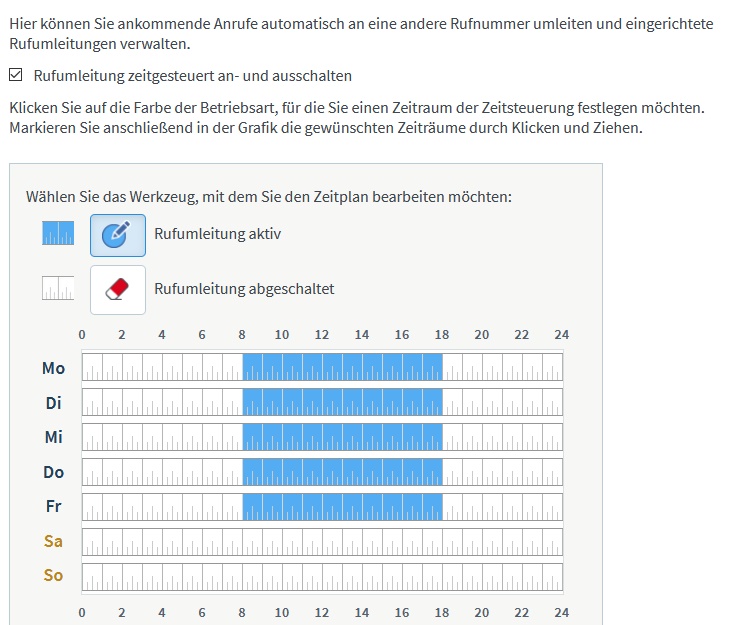 fritz-box-rufumleitung-zeitgesteuert
