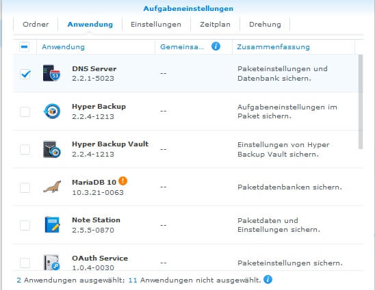 hyperbackup synology