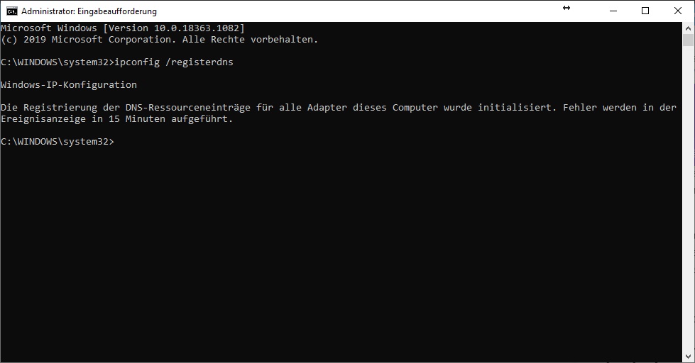 ipconfig-registerdns