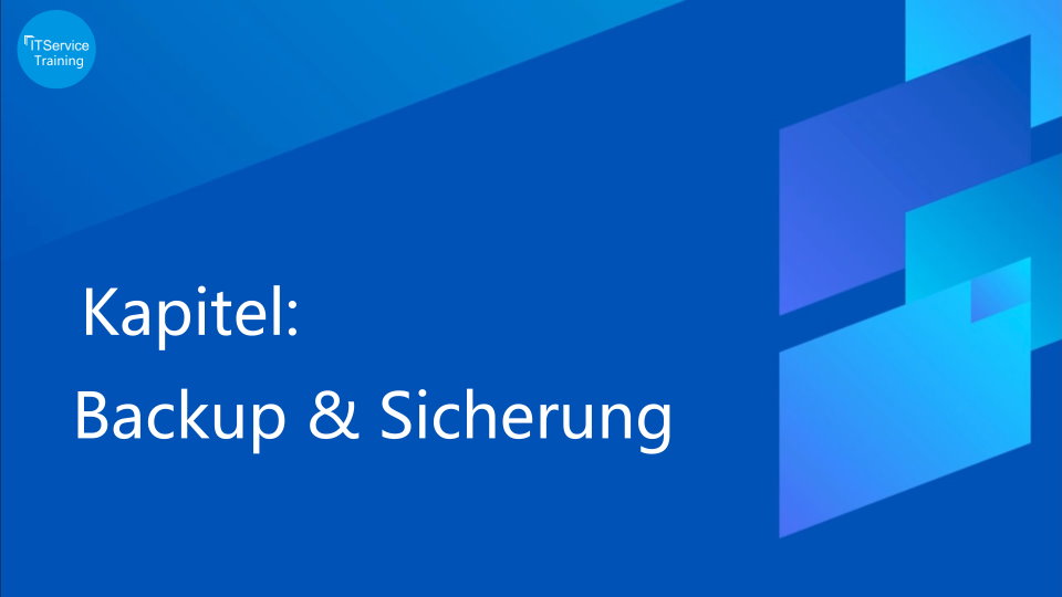 Power-Workshop Vorschau - Backup & Sicherung