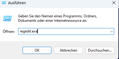 regedit exe