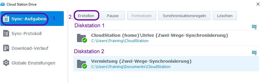 synology-cloudstsation-synch-profile