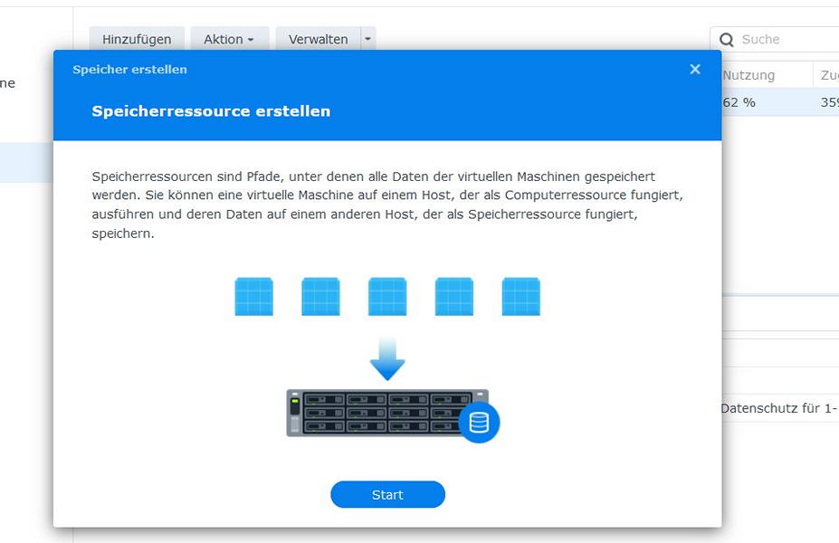 VM-Storage erstellen