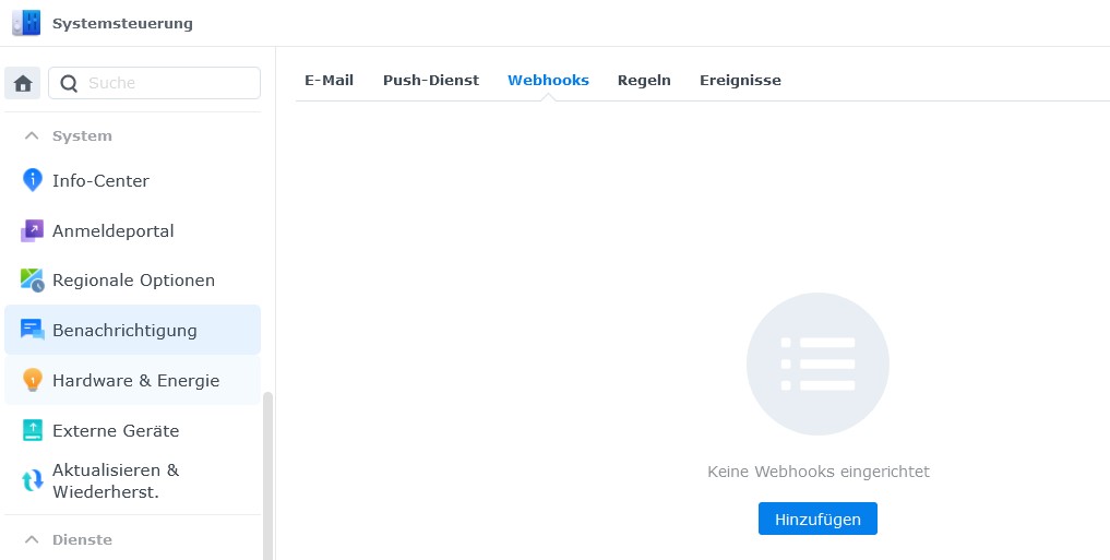 webhook-hinzufügen
